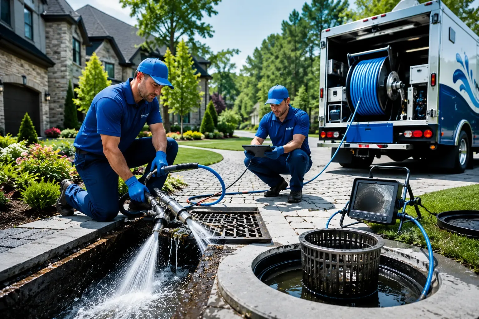 Local outdoor drain cleaning professionals in Colona, IL
