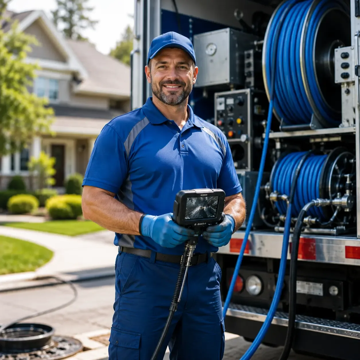 Local outdoor drain cleaning specialists in Colona, IL